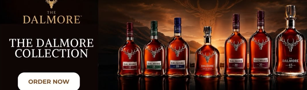 The Dalmore whisky banner